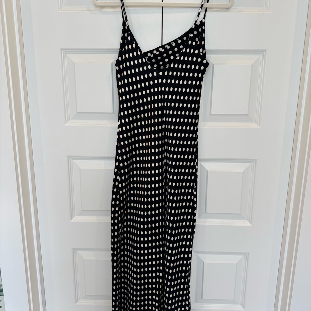 Zara Polka Dot Slip Dress size S - Picture 2 of 3
